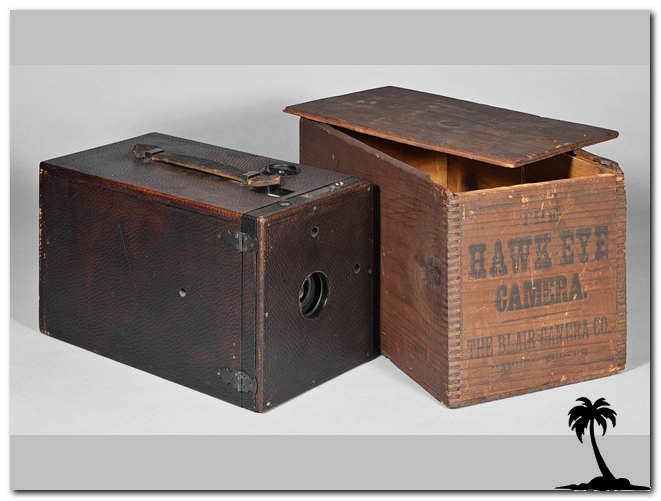 Blair-Hawk-Eye Detective Camera leather