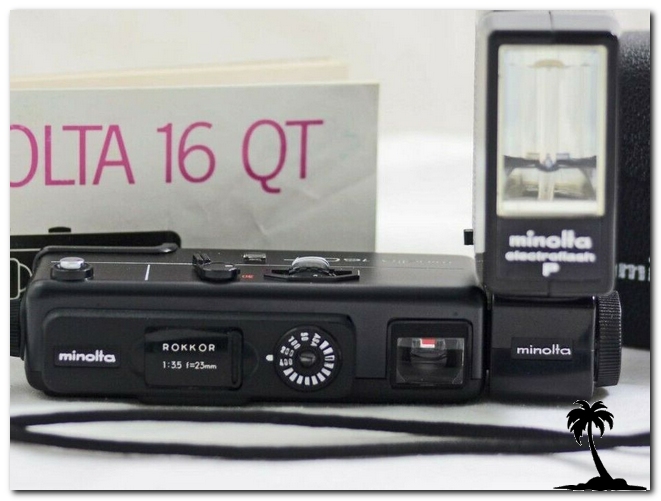 Minolta-16 QT Black