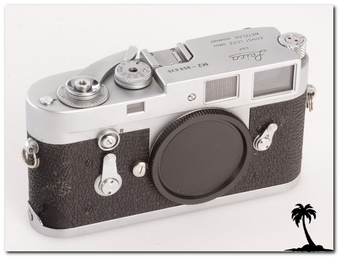 Leitz-Leica M2 chrome, button rewind Body