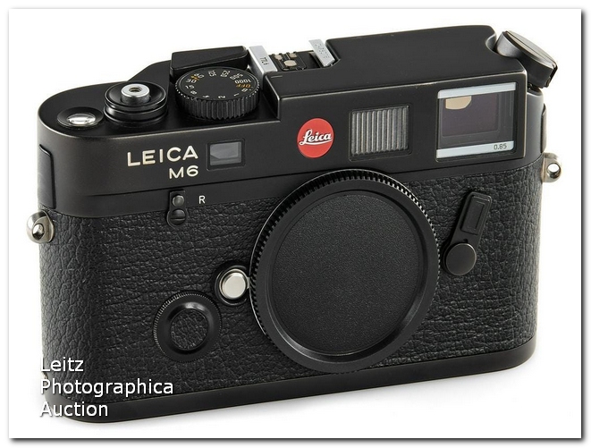 Leica M6 TTL 85 Black Body