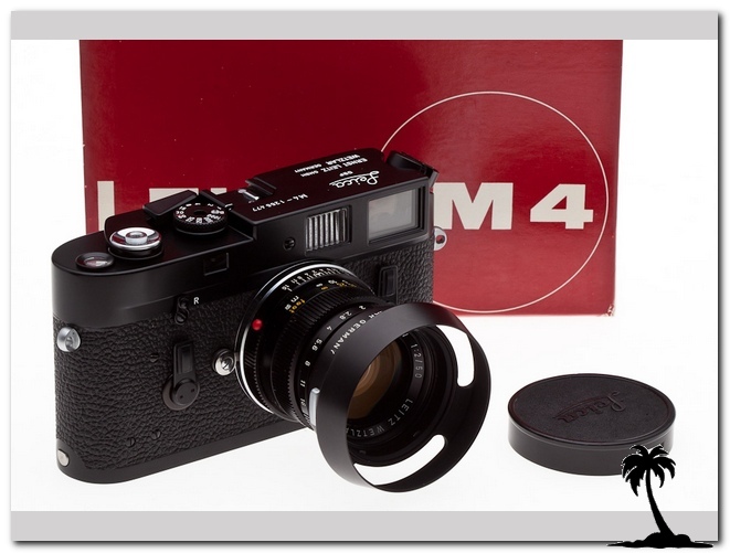 Leitz-Leica M4 Black paint Summicron