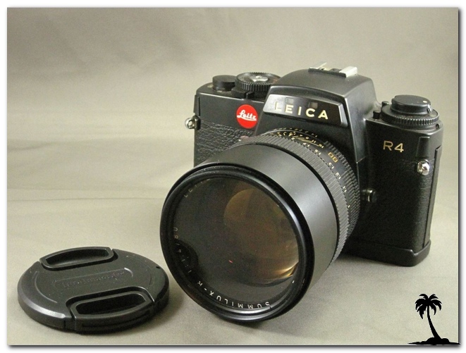 Leica R4 Black Summilux