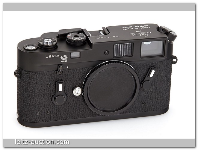 Leitz-Leica M4 Black 50th Anniversary Body