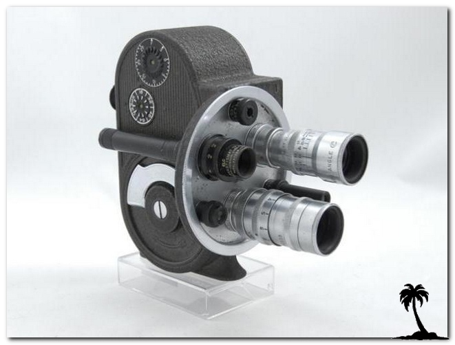 Bell and Howell-Tri-Lens 8 Filmo