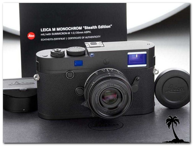 Leitz-Leica M Monochrom Stealth Edition
